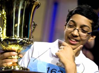 Indian boy wins spelling competition in USA