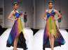 Front Slit Gown, India Fashion Week, trending gowns wills lifestyle india fashion week, Lifestyle india