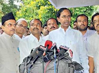 KCR&#039;s sudden Delhi tour