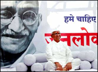 Anna Hazare Hunger Strike Reaches Second Day