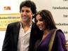 Farhan Akhtar, vidya and farhan, sobre farhan to stare opposite hot viday balan, Viday balan