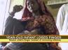 medical nmegligence in india, , sweeper turns dr hannibal lecter chops off infant s finger, Infant