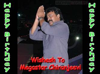 Happy Birthday &#039;Megastar&#039;: Morning Wishesh