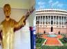 nandamuri taraka rama rao, ntr at parliament, nod for legendary leader s statue at parliament complex, Purandareshwari
