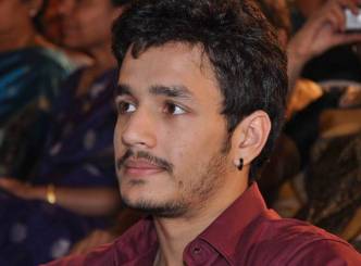 Akhil Akkineni whistles in fultoo mass style!