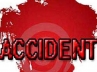 marriage party, road accidents, 4 killed in accidents in ap, Road accidents
