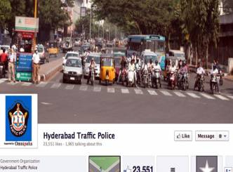 Hyd traffic police FB page serves its purpose