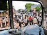 accidents in Chittor district, RTC bus accident, 12 injured as rtc buses collide head on, Chittor district