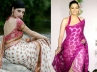 Overweight women look, sari plum body type, sari for you, Overweight women look