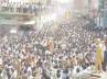 10 October, Saviour of masses, babu s padayatra reaches ninth day anantapur dt, Gandhi march