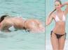 bikinis, Candice Swanepoel, victoria secret beauty candice swanepoel cools off in sunny st barts, Victoria s secret
