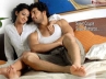 Diganth-Aindrita Ray share kiss, Diganth-Aindrita Ray share kiss, diganth aindrita ray share kiss in parijatha, Charming