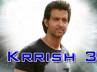 hritik roshan, shah rukh khan, krissh 3 goes for a regular promotion, Krish3
