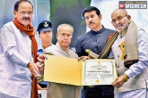Vigyan Bhavan, President Pranab Mukherjee, president confers 64th national film awards dadasaheb phalke award winner felicitated, Onam