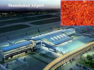 Nine lakhs worth Saffron seized at HYD airport
