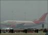 jet airways flight to abu dhabi diverted., lufthansa flight diverted in delhi, delhi fogged out, South delhi