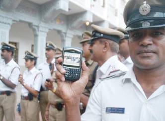 No more Blackberrys for the traffic police