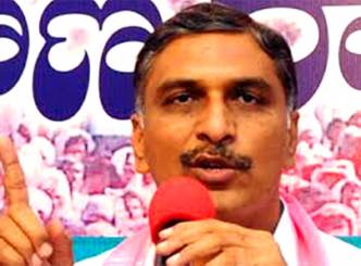 Harish Rao blames TDP Chief