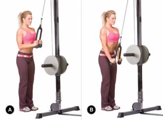 For a toned lower body...
