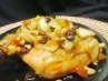 Chicken with Ginger Chutney, combination of pan-cooked, chicken with ginger chutney, Cooked up