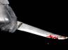 husband on murder attempt, Chennai techie, husband attacks wife with knife, Knife