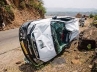 RTC bus accidents, RTC bus accidents, 4 killed as rtc bus rams into tata indica car, Accidental deaths