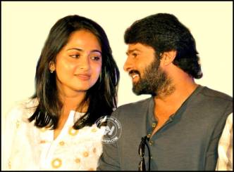 What is Prabhas telling Anushka in Bahubali?