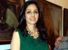 Actress Sridevi, Bollywood Actress Sridevi, i don t want jahnavi to pursue acting sridevi, Sridevi next movie