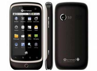 Micromax rolls out cheap android phone