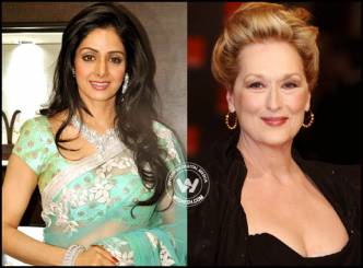 Sri Devi steps into Hollywood with Merly Streep