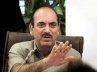 scathing attack on oppositions, weed out differences, azad to meet only cong leaders in city sunday, Ghulam nabi azad