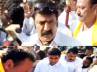 junior NTR, NTR Amara jyoti Rally launched by NBK, ntr amara jyoti rally launched by nbk lokesh, Tdp party office