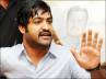 attack on NTR's office, NTR in Baadshah, miscreants hurl stones at ntr s office, Miscreants