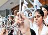 gandhi hospital business with deadbodies, junior doctors gandhi hospital, jr drs protest again, Junior doctors