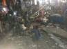 two explosions hyderabad, blasts in dilsukhnagar hyderabad, bomb blasts in hyderabad, Blasts in hyderabad