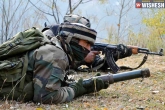 LoC, India, gunfight breaks out in j k 1 terrorist killed 2 army men injured, Ceasefire