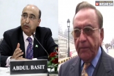 Death Sentence, Pakistan High Commissioner, ruckus at abdul basit s peace event pakistan high commissioner mobbed by media, Abdul basit