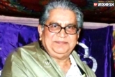 death, Ramanamurthy, noted actor ramanamurthy no more, K n murthy