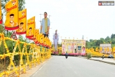 TDP, TDP, all set for mahanadu on wednesday, Wednesday