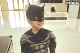 Allu Arjun, Allu Arjun Halloween, allu ayaan turns batman on halloween, Halloween