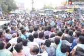 Amaravati protests, AP Government, amaravati erupts with protests after three capital announcement, Amaravati protest