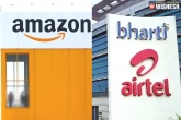 Bharti Airtel, Amazon, amazon to acquire a stake in bharti airtel, Bharti airtel