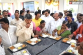 Anna Canteens opened, Anna Canteens updates, meal for rs 5 at anna canteens govt spends rs 55 on a person, Meal