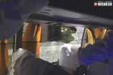 Cricket, India vs Australia, team australia cricket bus attacked with stone in guhawati, Bus attack