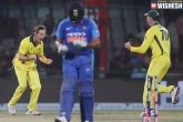 India Vs Australia updates, India Vs Australia news, australia upsets india clinches odi series, 84 inches