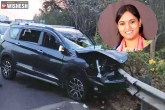 BRS MLA, Lasya Nanditha death visuals, brs mla lasya nanditha passed away in a car crash, Crash