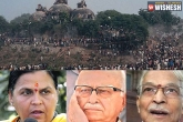 Babri Masjid, LK Advani, conspiracy charges against senior bjp leaders in babri masjid demolition case, Bjp leaders
