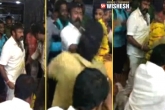 Balayya unruly behavior in Nandyal, Balayya viral video, actor politician balakrishna slaps tdp man in nandyal, Politician