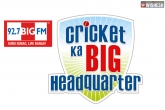 Harsha Bhogle, Cricket Ka Big Headquarter, big fm as radio partner for icc world cup, Icc cricket world cup 2015