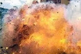 illegal, Krishna district, blast in firecrackers manufacturing unit 2 injured, Krishna dist